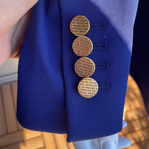 ⛔️SOLD⛔️  Balenciaga Double Breasted Blazer Size 38FR - Picture 6 of 13